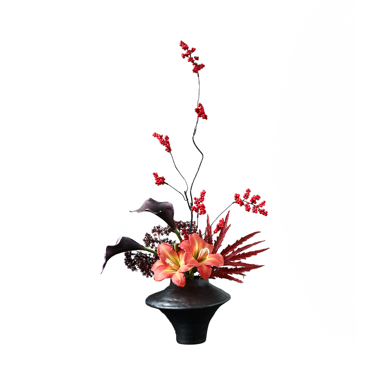 Bennett Sculptural Faux Floral Arrangement